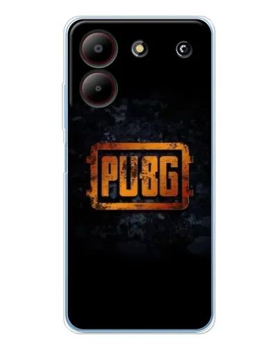 Чехол для ZTE Blade A54 с картинкой «PUBG — золотой логотип» Чехол для ZTE Blade A54 с картинкой «PUBG — золотой логотип»