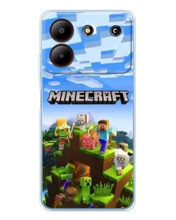 Чохол для ZTE Blade A54 з картинкою «Minecraft класичний світ» Чохол для ZTE Blade A54 з картинкою «Minecraft класичний світ»