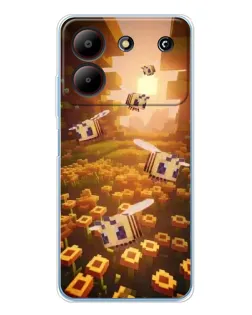 Чохол для ZTE Blade A54 з картинкою «Поле соняшників» Чохол для ZTE Blade A54 з картинкою «Поле соняшників»