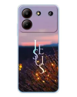 Чехол для ZTE Blade A54 с картинкой «Свет Божий ночью»