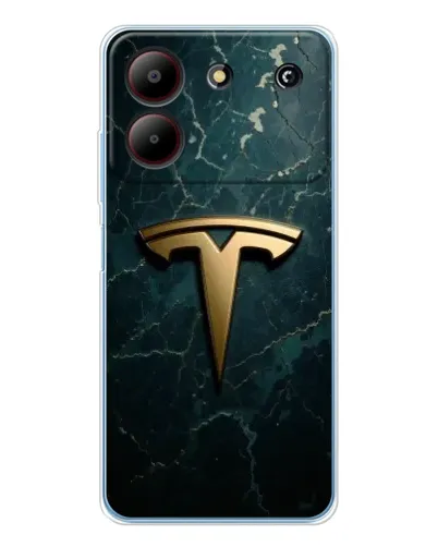 Чехол для ZTE Blade A54 с картинкой «Мраморная Tesla Gold» Чехол для ZTE Blade A54 с картинкой «Мраморная Tesla Gold»