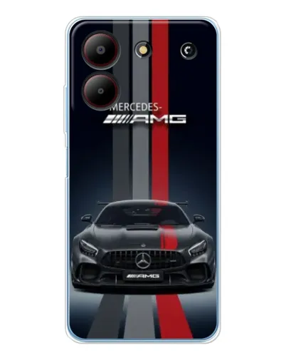 Чехол для ZTE Blade A54 с картинкой «Mercedes — белый карбон» Чехол для ZTE Blade A54 с картинкой «Mercedes — белый карбон»