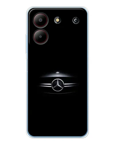 Чехол для ZTE Blade A54 с картинкой «Mercedes — абстрактные линии» Чехол для ZTE Blade A54 с картинкой «Mercedes — абстрактные линии»