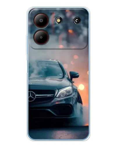 Чехол для ZTE Blade A54 с картинкой «Mercedes — ночной город» Чехол для ZTE Blade A54 с картинкой «Mercedes — ночной город»