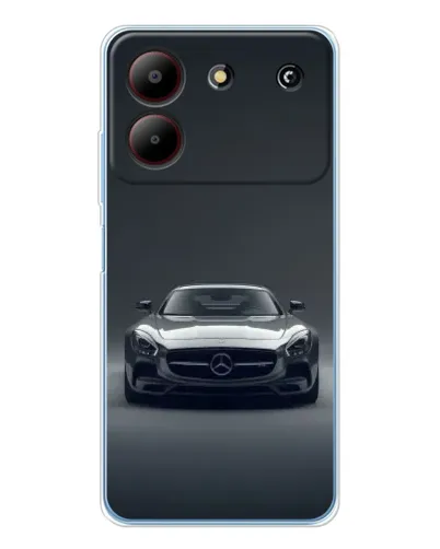 Чехол для ZTE Blade A54 с картинкой «Mercedes на черном» Чехол для ZTE Blade A54 с картинкой «Mercedes на черном»