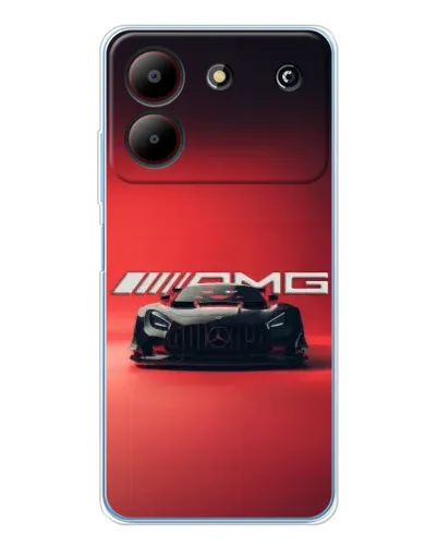 Чехол для ZTE Blade A54 с картинкой «Mercedes AMG — красная линия» Чехол для ZTE Blade A54 с картинкой «Mercedes AMG — красная линия»