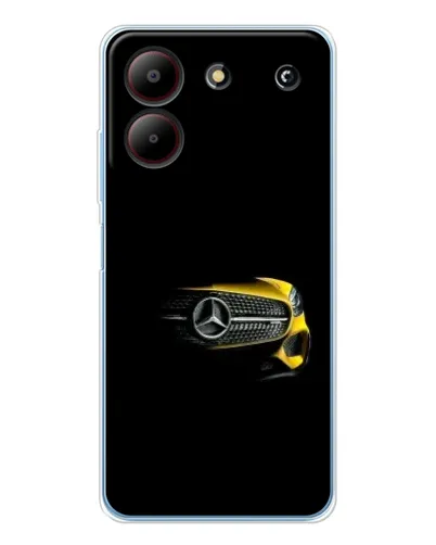 Чехол для ZTE Blade A54 с картинкой «Mercedes — ретро стиль» Чехол для ZTE Blade A54 с картинкой «Mercedes — ретро стиль»