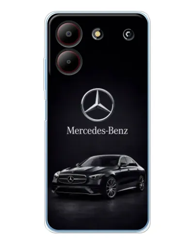 Чехол для ZTE Blade A54 с картинкой «Mercedes — решетка радиатора» Чехол для ZTE Blade A54 с картинкой «Mercedes — решетка радиатора»