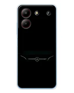 Чехол для ZTE Blade A54 с картинкой «Mercedes Stealth Look»