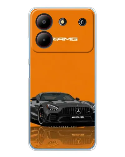 Чехол для ZTE Blade A54 с картинкой «Оранжевый Mercedes AMG» Чехол для ZTE Blade A54 с картинкой «Оранжевый Mercedes AMG»