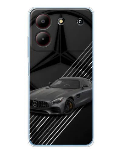 Чехол для ZTE Blade A54 с картинкой «Mercedes AMG — графика» Чехол для ZTE Blade A54 с картинкой «Mercedes AMG — графика»