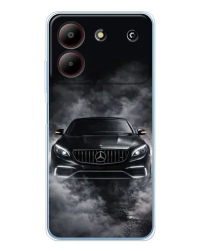 Чехол для ZTE Blade A54 с картинкой «Mercedes в дыму» Чехол для ZTE Blade A54 с картинкой «Mercedes в дыму»