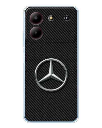 Чехол для ZTE Blade A54 с картинкой «Карбоновый Mercedes стиль» Чехол для ZTE Blade A54 с картинкой «Карбоновый Mercedes стиль»