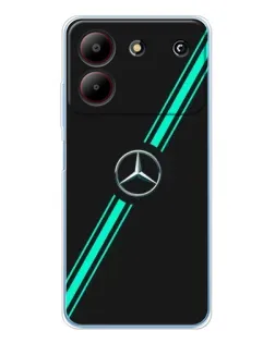 Чехол для ZTE Blade A54 с картинкой «Спортивные линии Mercedes» Чехол для ZTE Blade A54 с картинкой «Спортивные линии Mercedes»