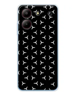 Чехол для ZTE Blade A54 с картинкой «Mercedes паттерн звезд» Чехол для ZTE Blade A54 с картинкой «Mercedes паттерн звезд»