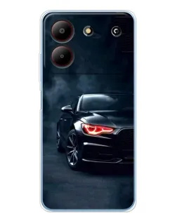 Чехол для ZTE Blade A54 с картинкой «Audi — хищный взгляд»