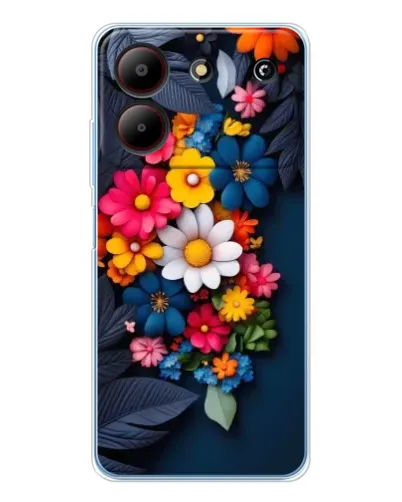 Чехол для ZTE Blade A54 с картинкой «Цветочная феерия» Чехол для ZTE Blade A54 с картинкой «Цветочная феерия»