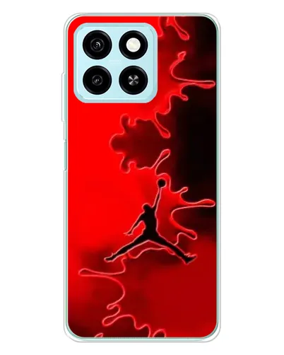Чехол для ZTE Blade A55 с картинкой «Jordan Red Smoke» Чехол для ZTE Blade A55 с картинкой «Jordan Red Smoke»