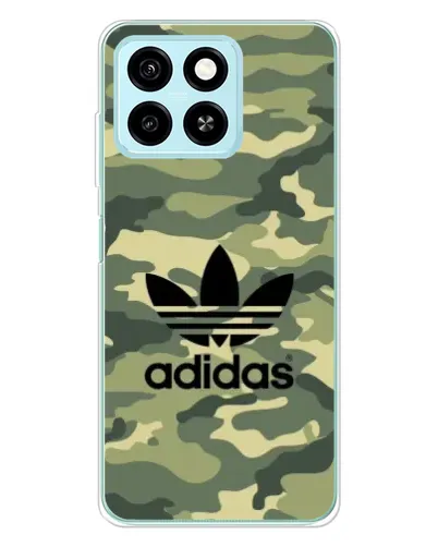 Чехол для ZTE Blade A55 с картинкой «Милитари стиль Adidas» Чехол для ZTE Blade A55 с картинкой «Милитари стиль Adidas»