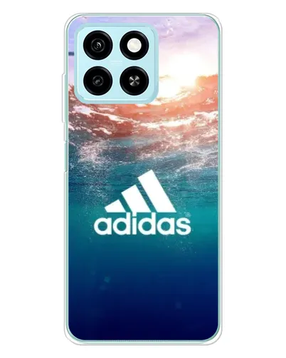 Чехол для ZTE Blade A55 с картинкой «Океанская глубина адидас» Чехол для ZTE Blade A55 с картинкой «Океанская глубина адидас»