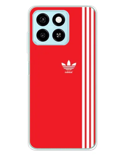 Чехол для ZTE Blade A55 с картинкой «Красный минимализм Adidas» Чехол для ZTE Blade A55 с картинкой «Красный минимализм Adidas»