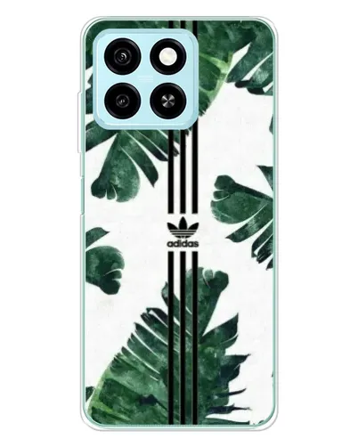 Чехол для ZTE Blade A55 с картинкой «Пальмовые листья адидас» Чехол для ZTE Blade A55 с картинкой «Пальмовые листья адидас»