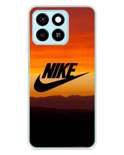 Чехол для ZTE Blade A55 с картинкой «Nike — вечерний горизонт»