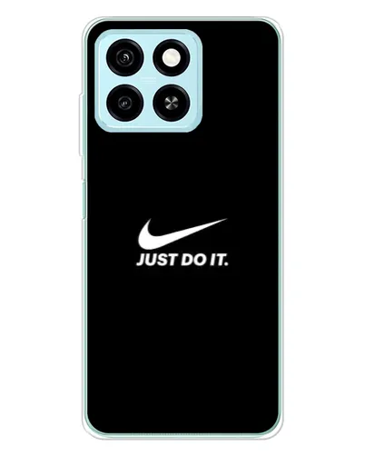 Чехол для ZTE Blade A55 с картинкой «Минимализм от Nike»