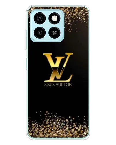 Чехол для ZTE Blade A55 с картинкой «LV — золотые искры» Чехол для ZTE Blade A55 с картинкой «LV — золотые искры»