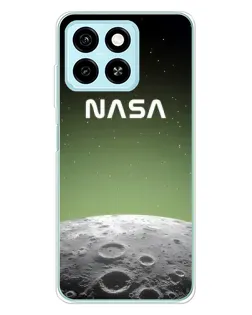 Чехол для ZTE Blade A55 с картинкой «NASA — лунный градиент» Чехол для ZTE Blade A55 с картинкой «NASA — лунный градиент»