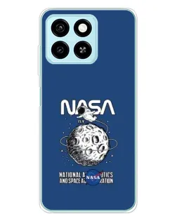 Чехол для ZTE Blade A55 с картинкой «NASA — лунная миссия» Чехол для ZTE Blade A55 с картинкой «NASA — лунная миссия»