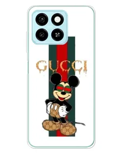 Чехол для ZTE Blade A55 с картинкой «Микки Маус Gucci — полосы» Чехол для ZTE Blade A55 с картинкой «Микки Маус Gucci — полосы»