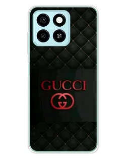 Чехол для ZTE Blade A55 с картинкой «Gucci — стеганый черный» Чехол для ZTE Blade A55 с картинкой «Gucci — стеганый черный»