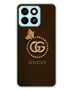 Чехол для ZTE Blade A55 с картинкой «Gucci — золотая бабочка» Чехол для ZTE Blade A55 с картинкой «Gucci — золотая бабочка»