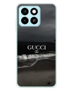 Чехол для ZTE Blade A55 с картинкой «Gucci — морской прибой» Чехол для ZTE Blade A55 с картинкой «Gucci — морской прибой»