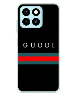 Чехол для ZTE Blade A55 с картинкой «Gucci — красный пояс» Чехол для ZTE Blade A55 с картинкой «Gucci — красный пояс»