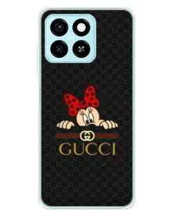Чехол для ZTE Blade A55 с картинкой «Минни Маус Gucci — черный» Чехол для ZTE Blade A55 с картинкой «Минни Маус Gucci — черный»