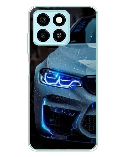 Чехол для ZTE Blade A55 с картинкой «Взгляд BMW с синими фарами» Чехол для ZTE Blade A55 с картинкой «Взгляд BMW с синими фарами»