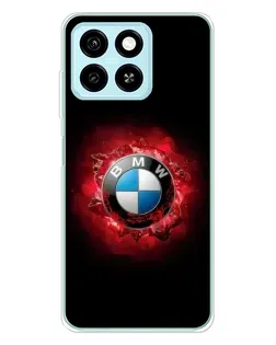 Чехол для ZTE Blade A55 с картинкой «Логотип BMW — вспышка» Чехол для ZTE Blade A55 с картинкой «Логотип BMW — вспышка»