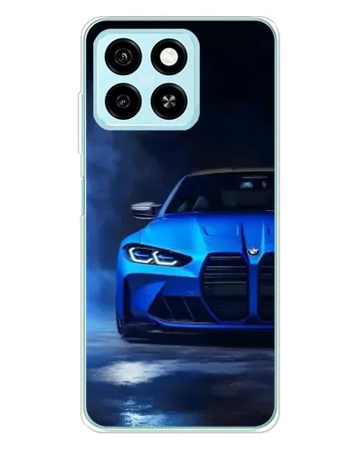 Чехол для ZTE Blade A55 с картинкой «Голубая BMW M4» Чехол для ZTE Blade A55 с картинкой «Голубая BMW M4»