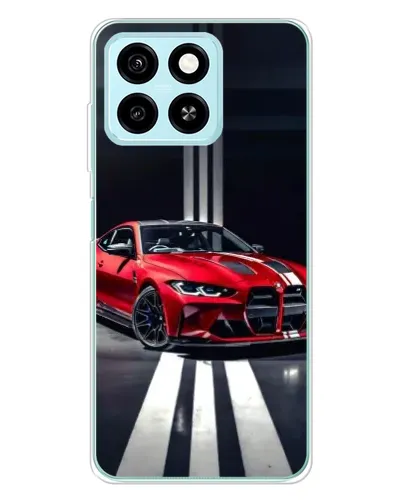 Чехол для ZTE Blade A55 с картинкой «Красная BMW на дороге» Чехол для ZTE Blade A55 с картинкой «Красная BMW на дороге»