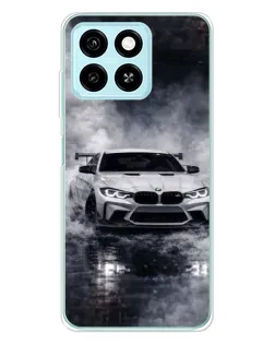 Чехол для ZTE Blade A55 с картинкой «BMW сквозь туман» Чехол для ZTE Blade A55 с картинкой «BMW сквозь туман»