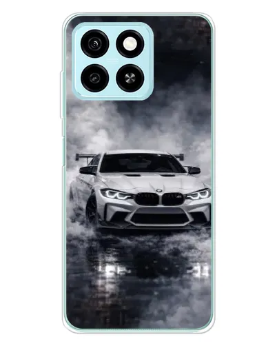 Чехол для ZTE Blade A55 с картинкой «BMW сквозь туман» Чехол для ZTE Blade A55 с картинкой «BMW сквозь туман»