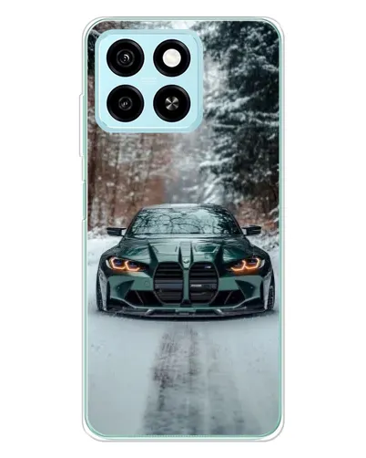 Чехол для ZTE Blade A55 с картинкой «BMW в зимнем лесу» Чехол для ZTE Blade A55 с картинкой «BMW в зимнем лесу»