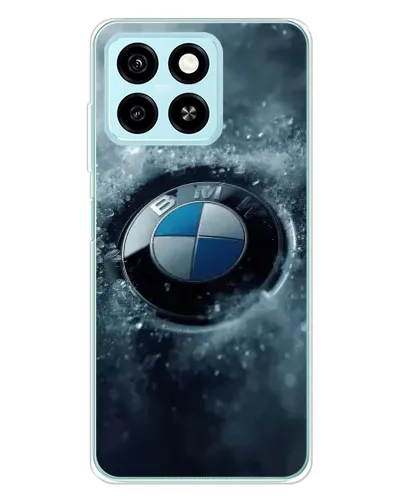 Чехол для ZTE Blade A55 с картинкой «Логотип BMW — лед» Чехол для ZTE Blade A55 с картинкой «Логотип BMW — лед»