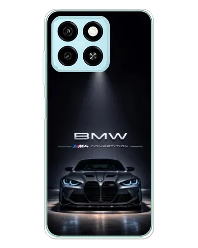 Чехол для ZTE Blade A55 с картинкой «BMW сквозь ночной город» Чехол для ZTE Blade A55 с картинкой «BMW сквозь ночной город»