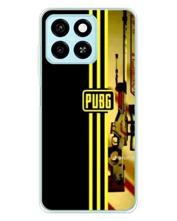 Чехол для ZTE Blade A55 с картинкой «PUBG — камуфляжный шлем»
