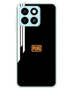 Чехол для ZTE Blade A55 с картинкой «PUBG — вертикальные линии»