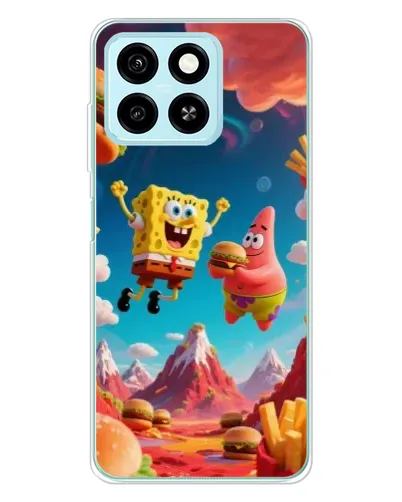 Чехол для ZTE Blade A55 с картинкой «Космический фастфуд» Чехол для ZTE Blade A55 с картинкой «Космический фастфуд»