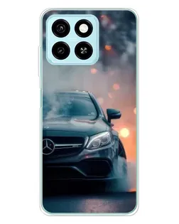 Чехол для ZTE Blade A55 с картинкой «Mercedes — ночной город» Чехол для ZTE Blade A55 с картинкой «Mercedes — ночной город»